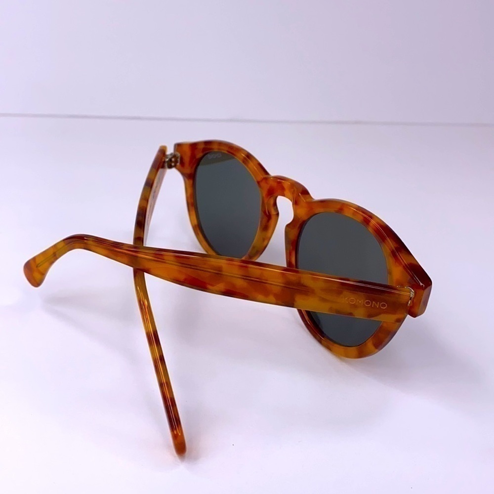 KOMONO Clement Caramel Demi New Sunglasses tortoise round - Picture 13 of 16